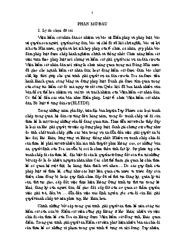 Sáng kiến kinh nghiệm Giải pháp nâng cao chất lượng kiểm sát bản án