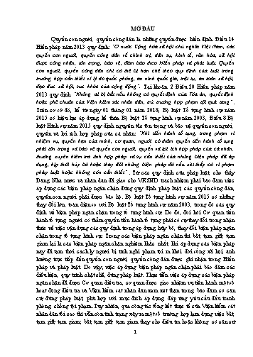 Sáng kiến kinh nghiệm Giải pháp nâng cao chất lượng thực hành quyền công tố và kiểm sát việc áp dụng các biện pháp ngăn chặn