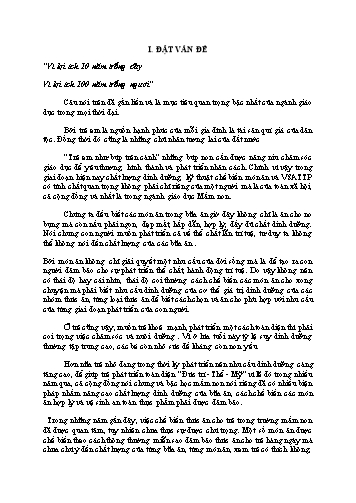 Sáng kiến kinh nghiệm Một số biện pháp chế biến món ăn giúp trẻ ăn ngon miệng trong trường mầm non