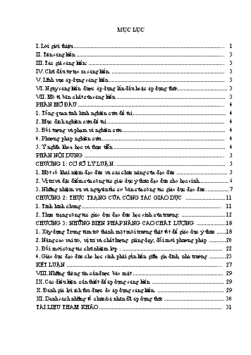 Sáng kiến kinh nghiệm Một số biện pháp giáo dục đạo đức cho học sinh ở trung tâm GDNN-GDTX huyện Yên Lạc