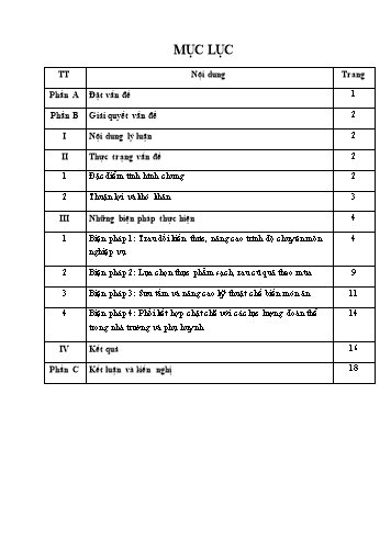 Sáng kiến kinh nghiệm Một số biện pháp xây dựng khẩu phần ăn cân đối cho trẻ trong trường mầm non