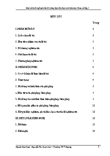 Sáng kiến kinh nghiệm Rèn kĩ năng đọc cho học sinh dân tộc thiểu số Lớp 1