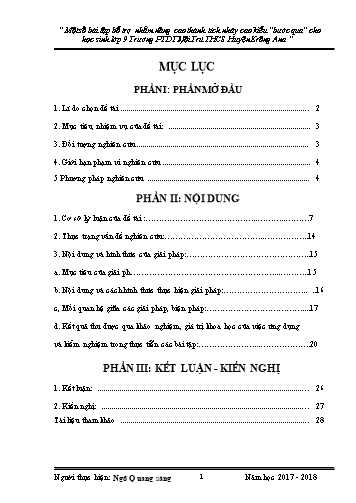 SKKN Một số bài tập bổ trợ nhằm nâng cao thành tích nhảy cao kiểu “bước qua” cho học sinh Lớp 9 Trường PTDT Nội trú THCS huyện Krông Ana