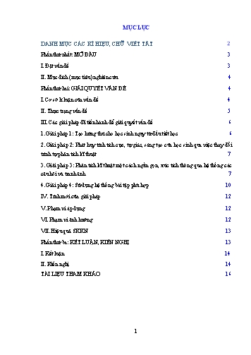 SKKN Một số biện pháp giúp học sinh nắm vững kiến thức về kĩ thuật đỡ cầu bằng ngực trong môn Thể dục 8