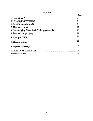 SKKN Nghiên cứu xây dựng thang đo gồm các câu hỏi giúp đo lường mức độ tham gia về mặt hành vi, cảm xúc và nhận thức của học sinh ở trường THCS